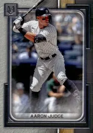 2023 Topps Museum Collection #20 - Aaron Judge - New York Yankees