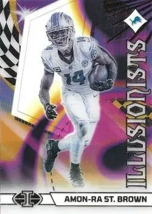 2023 Panini Illusions - Illusionists #1 - Amon-Ra St. Brown - Detroit Lions