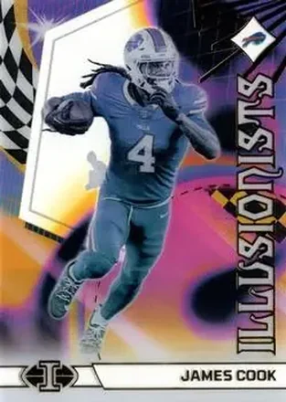 2023 Panini Illusions - Illusionists #5 - James Cook - Buffalo Bills