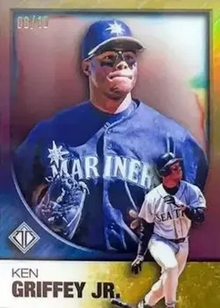 2023 Topps Transcendent Collection - Gold Refractor #17 - Ken Griffey Jr. - Seattle Mariners