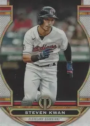 2023 Topps Tribute #17 - Steven Kwan - Cleveland Guardians