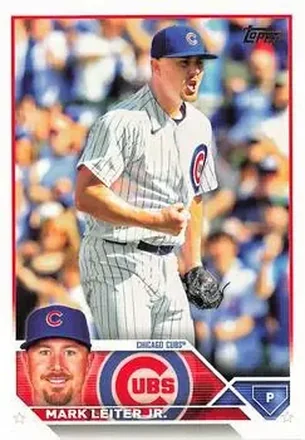 2023 Topps Update #US13 - Mark Leiter Jr. - Chicago Cubs