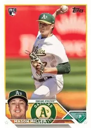 2023 Topps Update #US15 - Mason Miller - Oakland Athletics
