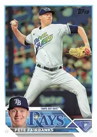2023 Topps Update #US16 - Pete Fairbanks - Tampa Bay Rays