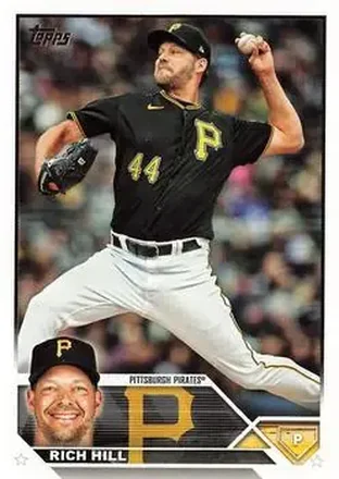 2023 Topps Update #US17 - Rich Hill - Pittsburgh Pirates