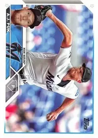 2023 Topps Update #US19 - A.J. Puk - Miami Marlins
