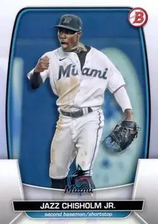 2023 Bowman #22 - Jazz Chisholm Jr. - Miami Marlins