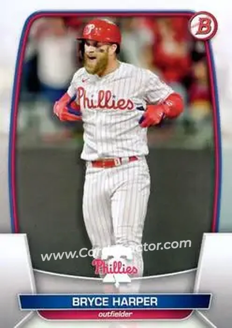 2023 Bowman #24 - Bryce Harper - Philadelphia Phillies - Front