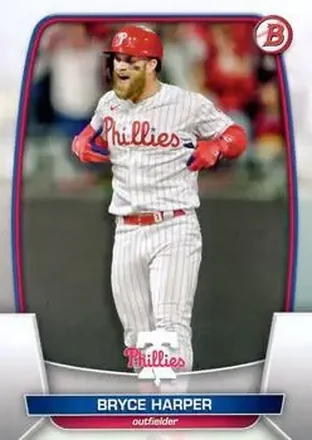 2023 Bowman #24 - Bryce Harper - Philadelphia Phillies