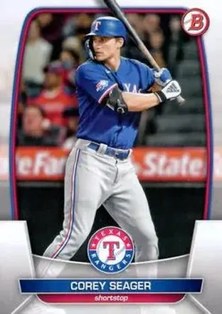 2023 Bowman #25 - Corey Seager - Texas Rangers