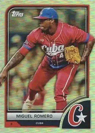 2023 Topps World Baseball Classic #12 - Miguel Romero - Cuba