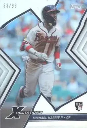 2023 Topps Xpectations #17 - Michael Harris II - Atlanta Braves