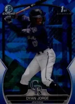 2023 Bowman Sapphire Edition feature card