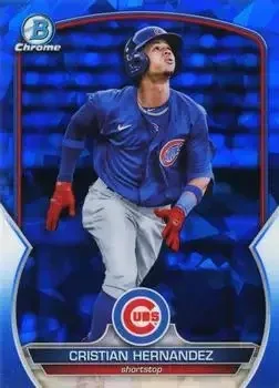 2023 Bowman Sapphire Edition feature card