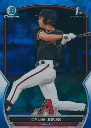 2023 Bowman Sapphire Edition #BCP-25 - Druw Jones - Arizona Diamondbacks