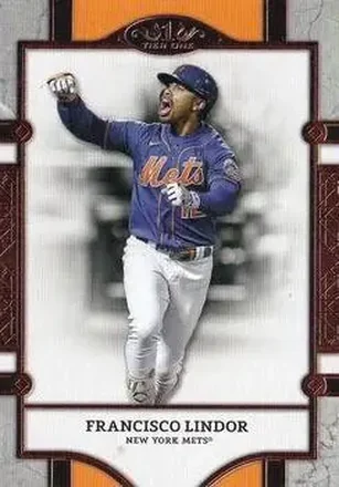2024 Topps Tier One #52 - Francisco Lindor - New York Mets
