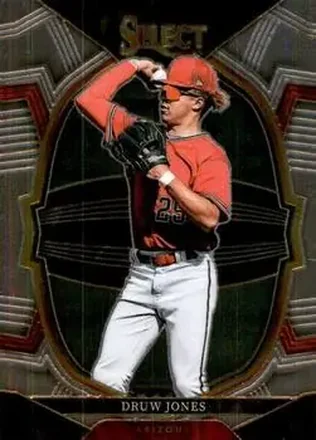 2023 Panini Select #22 - Druw Jones - Arizona Diamondbacks