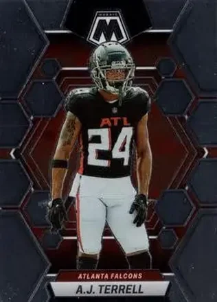 2023 Panini Mosaic #10 - A.J. Terrell - Atlanta Falcons