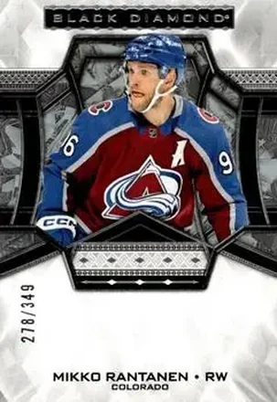 2024-25 Upper Deck Black Diamond #BDB-RA - Mikko Rantanen - Colorado Avalanche