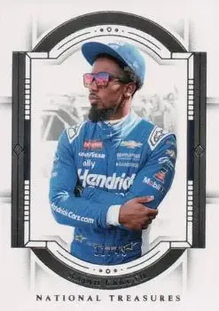 2024 Panini National Treasures #37 - Rajah Caruth - Spire Motorsports