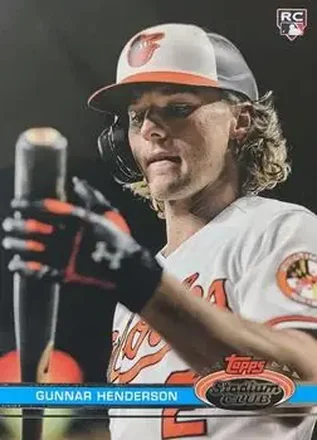 2023 Stadium Club #19c - Gunnar Henderson - Baltimore Orioles