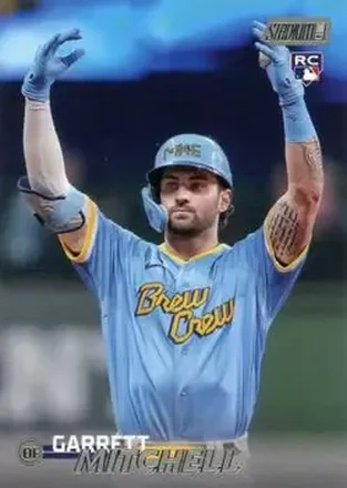 2023 Stadium Club #20 - Garrett Mitchell - Milwaukee Brewers