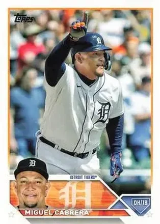2023 Topps #24 - Miguel Cabrera - Detroit Tigers