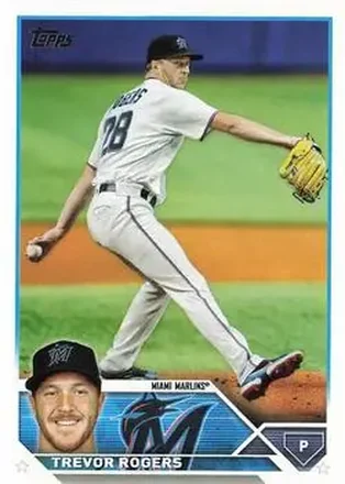 2023 Topps #29 - Trevor Rogers - Miami Marlins