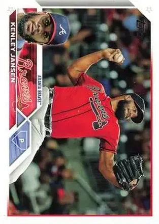 2023 Topps #30 - Kenley Jansen - Atlanta Braves