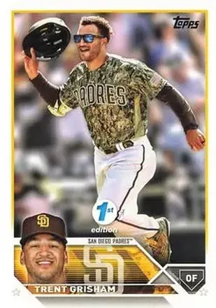2023 Topps 1st Edition #26 - Trent Grisham - San Diego Padres