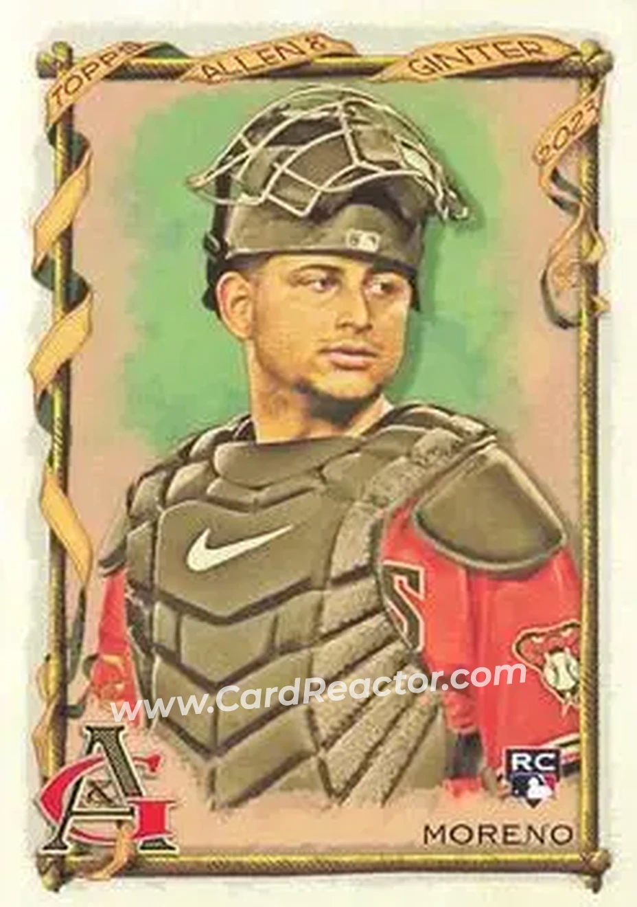 2023 Topps Allen & Ginter #18 - Gabriel Moreno - Arizona Diamondbacks - Front 2023 Topps Allen & Ginter #18 - Gabriel Moreno - Arizona Diamondbacks - Front