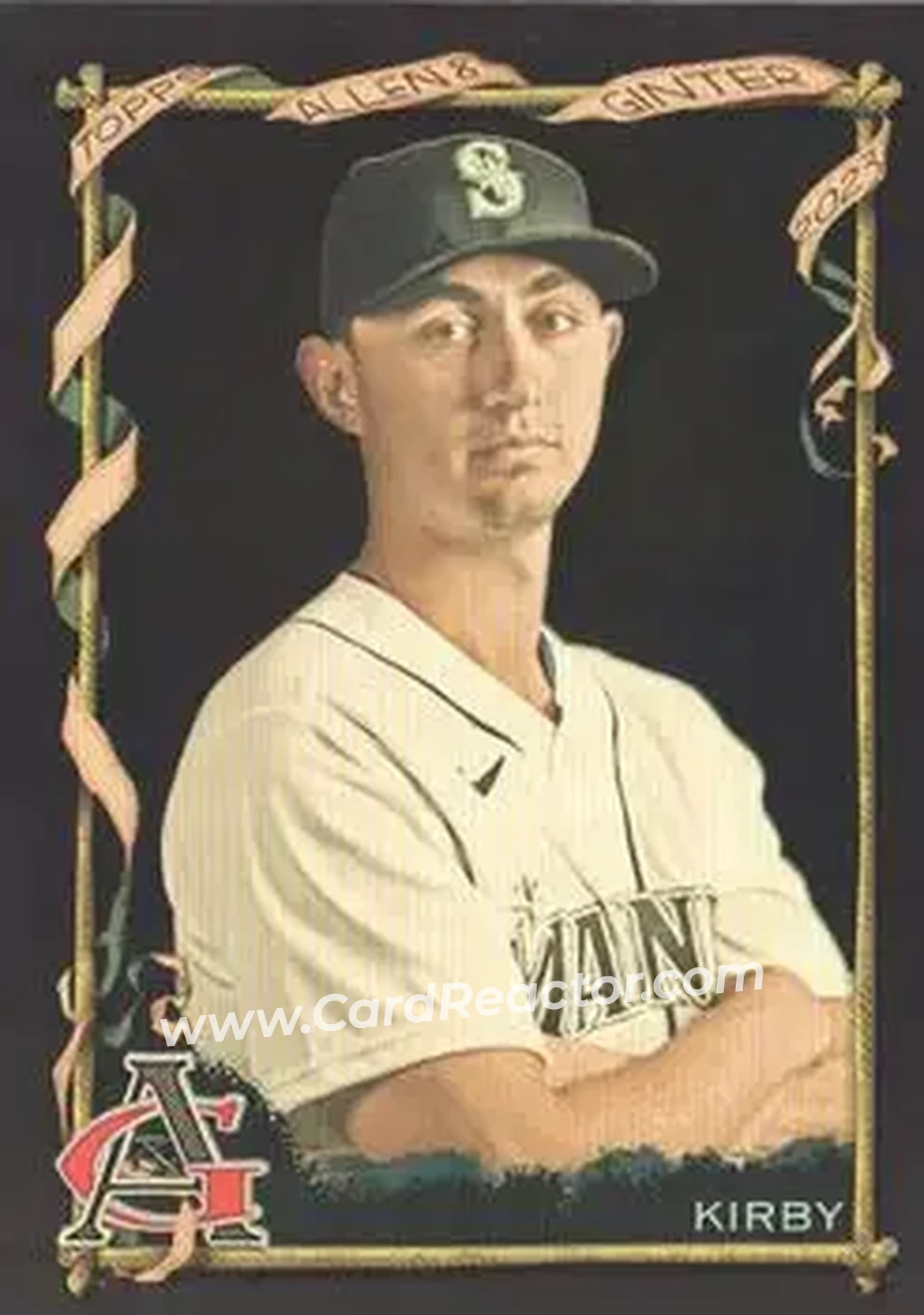 2023 Topps Allen & Ginter X #21 - George Kirby - Seattle Mariners - Front