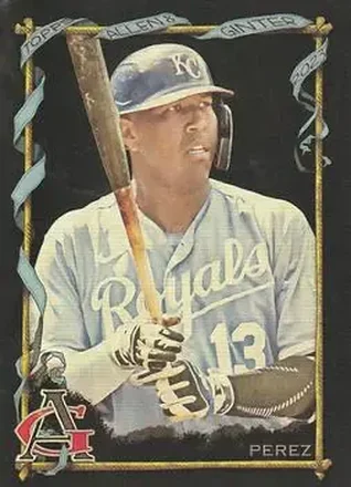 2023 Topps Allen & Ginter X #24 - Salvador Perez - Kansas City Royals