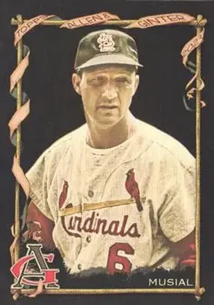 2023 Topps Allen & Ginter X #25 - Stan Musial - St. Louis Cardinals
