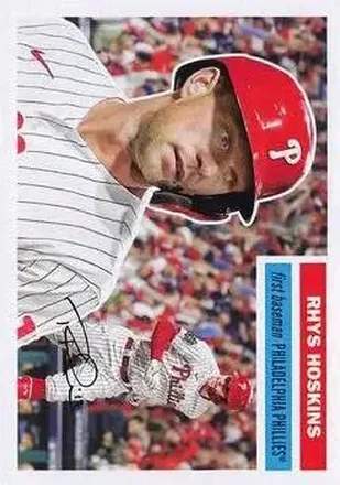 2023 Topps Archives #20 - Rhys Hoskins - Philadelphia Phillies