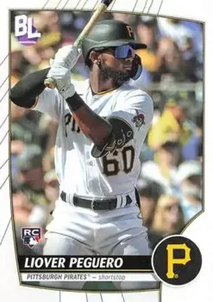 2023 Topps Big League #21 - Liover Peguero - Pittsburgh Pirates