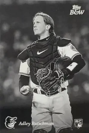 2023 Topps Black & White #22 - Adley Rutschman - Baltimore Orioles