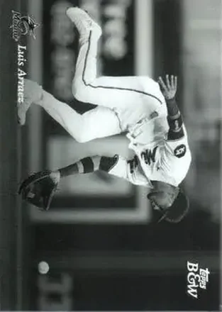 2023 Topps Black & White #23 - Luis Arraez - Miami Marlins
