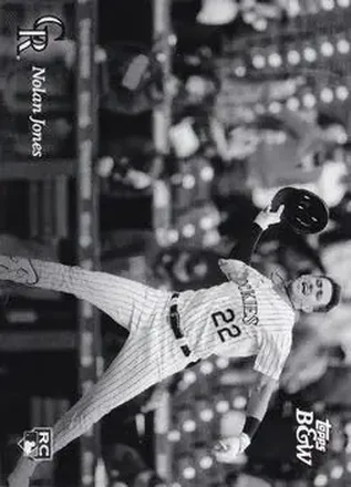 2023 Topps Black & White #28 - Nolan Jones - Colorado Rockies