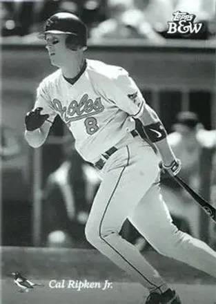 2023 Topps Black & White #29 - Cal Ripken - Baltimore Orioles
