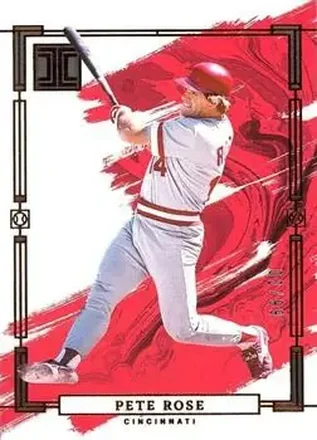 2024 Panini Impeccable #64 - Pete Rose - Cincinnati Reds