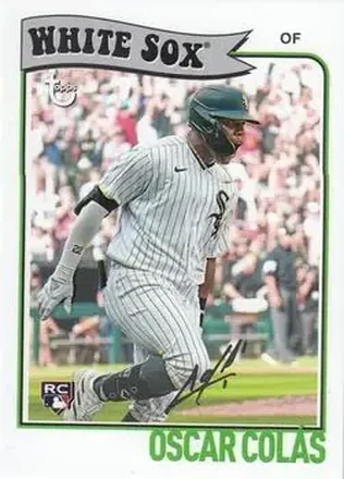 2023 Topps Brooklyn Collection #25 - Oscar Colás - Chicago White Sox