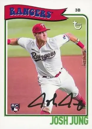 2023 Topps Brooklyn Collection #26 - Josh Jung - Texas Rangers