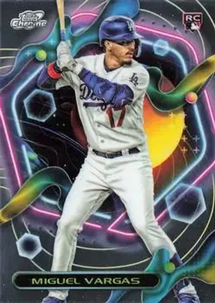 2023 Topps Chrome Cosmic #21 - Miguel Vargas - Los Angeles Dodgers