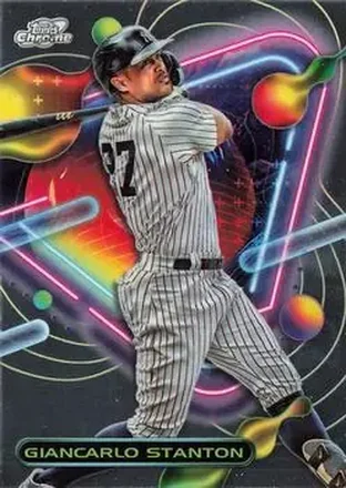 2023 Topps Chrome Cosmic #24 - Giancarlo Stanton - New York Yankees
