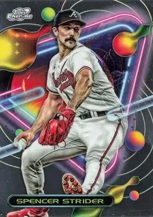 2023 Topps Chrome Cosmic #28 - Spencer Strider - Atlanta Braves