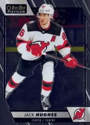 2023-24 O-Pee-Chee Platinum #10 - Jack Hughes - New Jersey Devils