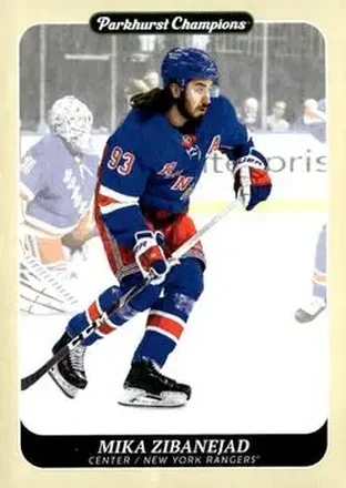 2023-24 Parkhurst Champions #5 - Mika Zibanejad - New York Rangers