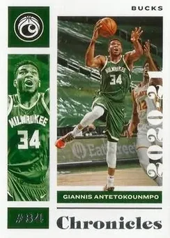 2020-21 Panini Chronicles #5 - Giannis Antetokounmpo - Milwaukee Bucks