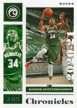 2020-21 Panini Chronicles #5 Giannis Antetokounmpo
